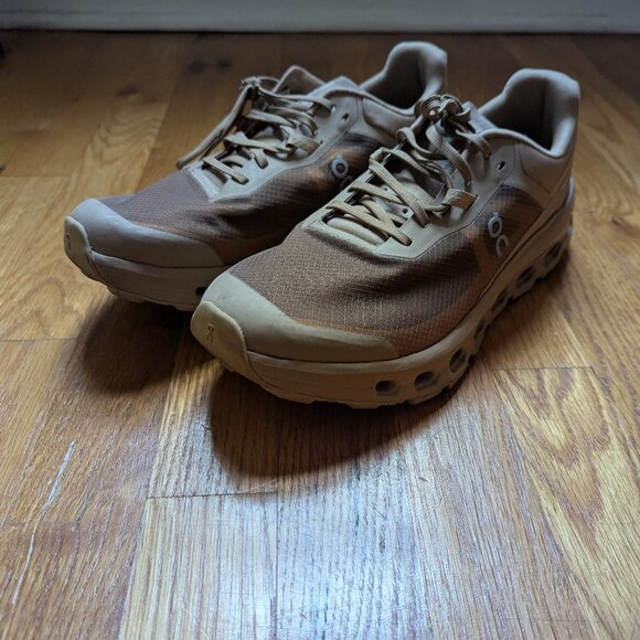 On Cloud Cloudtec Running Tan Sneakers Clouvista 2 in chai - Picture 2 of 5